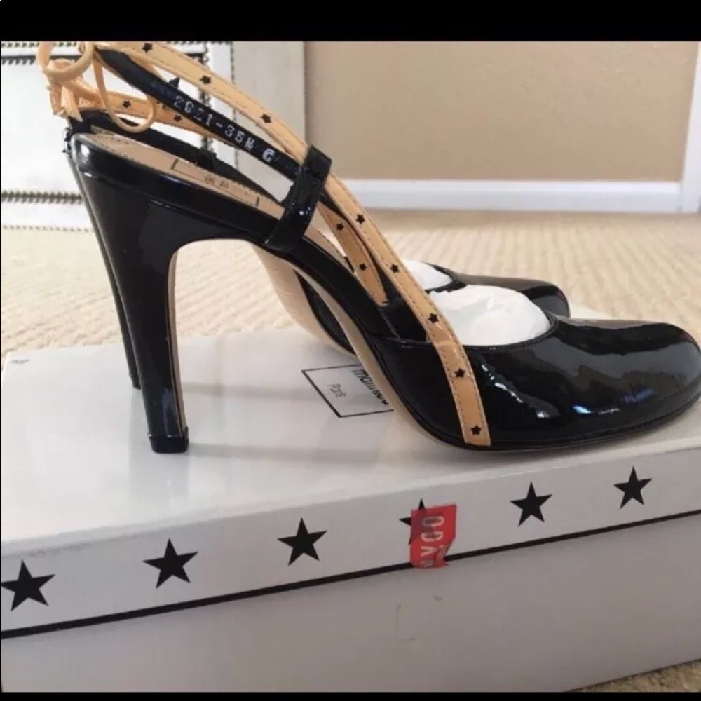 Alexandre matthieu Paris Blk patentleather heel5.5
